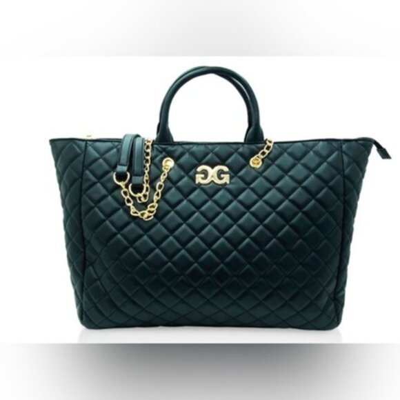 Gilda Paris Quilted Large Tote NWT - Picture 1 of 5